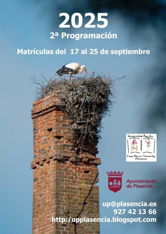 Cursos Universidad Popular Plasencia 2025
