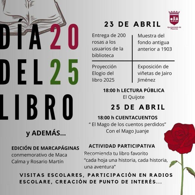 Día del libro Plasencia 2025