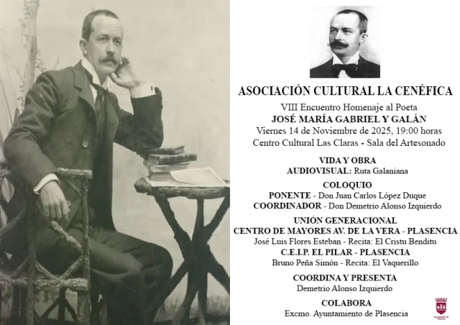 Encuentro homenaje a José María Gabriel y Galán