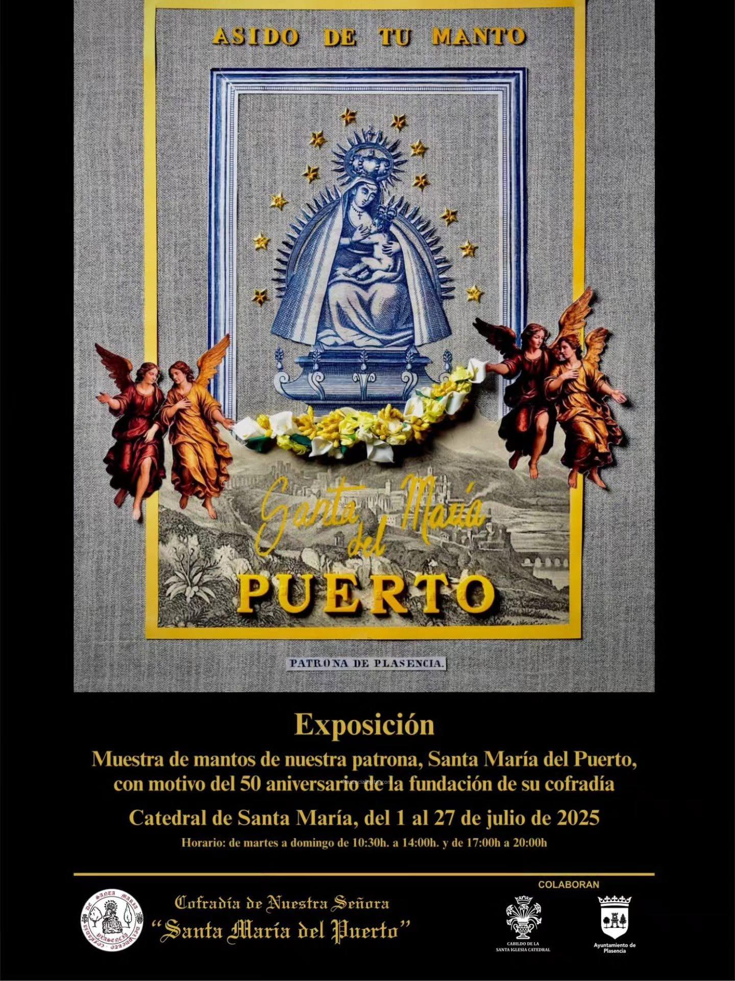 Exposición «Asido de tu manto»