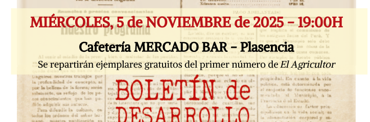 Presentación Revista cultural El agricultor