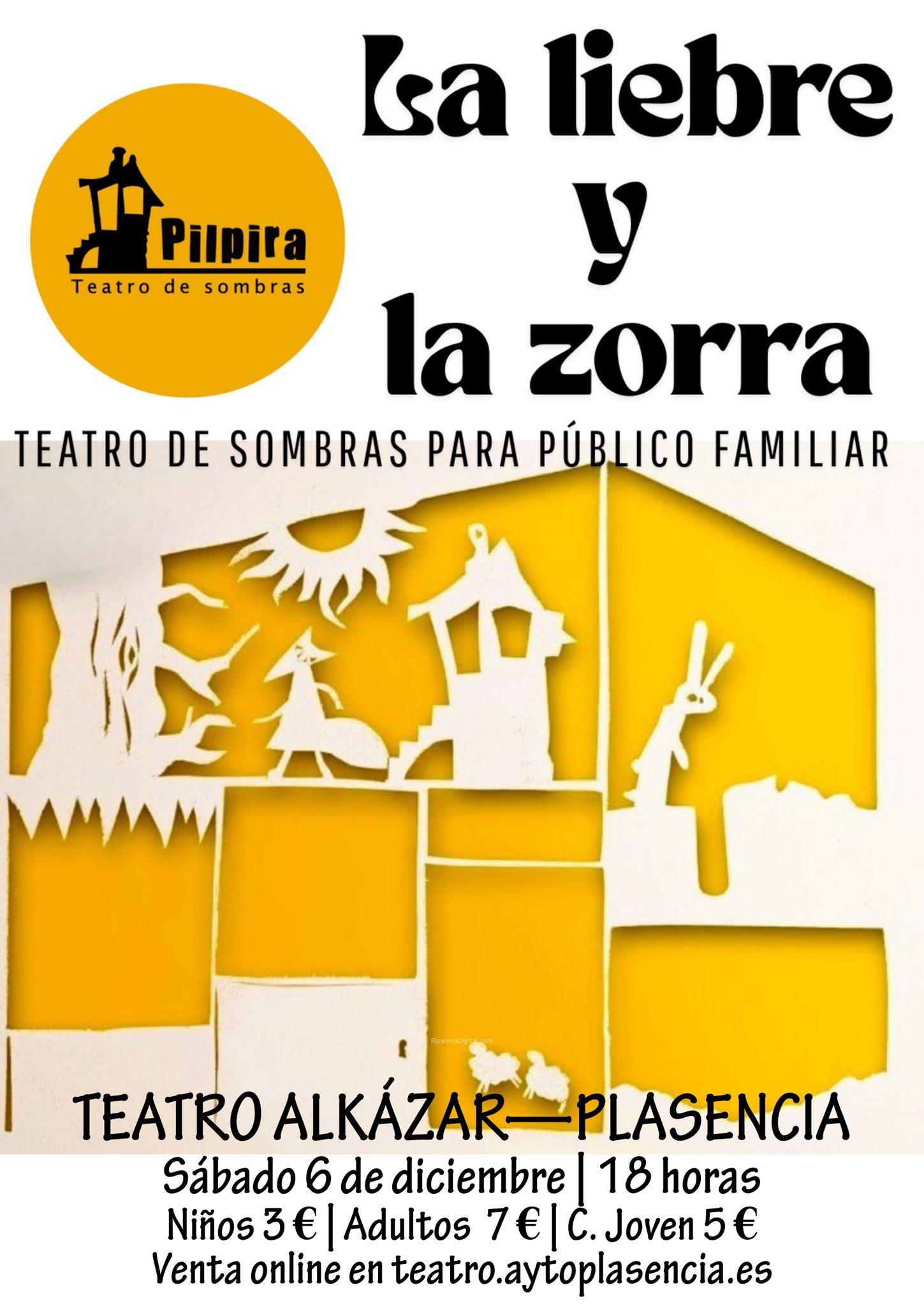 Espectáculo familiar «La liebre y la zorra»