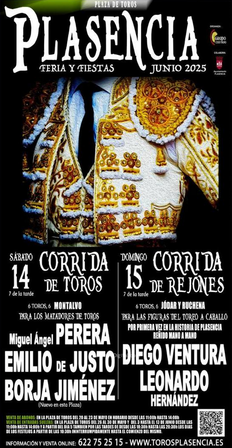 Toros feria Plasencia 2025