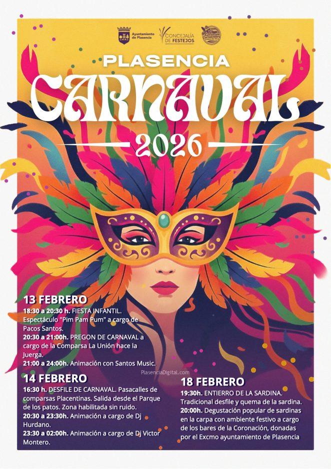 Carnavales Plasencia 2026