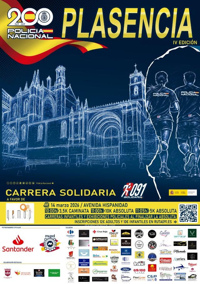 Carrera Solidaria Ruta 091 Plasencia