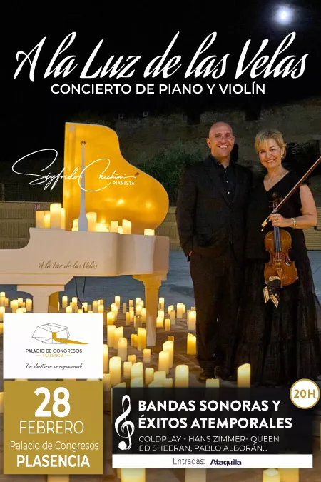 Concierto A la luz de las velas, Plasencia