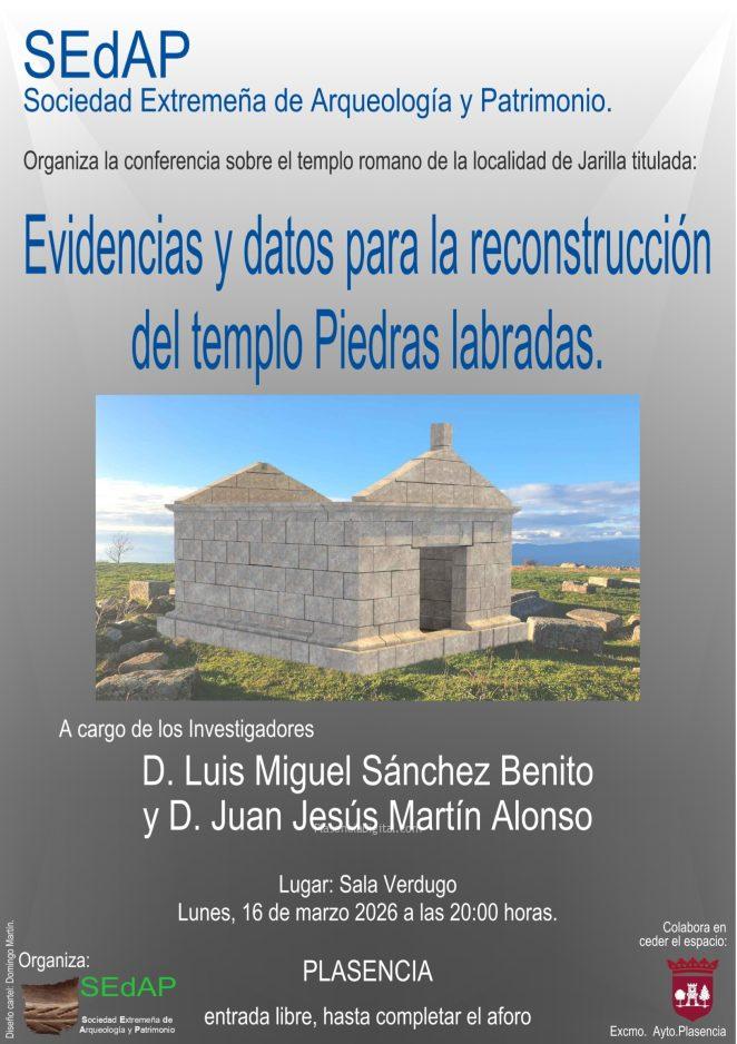 Conferencia Evidencia y datos para la reconstruccion del templo Piedas Labradas
