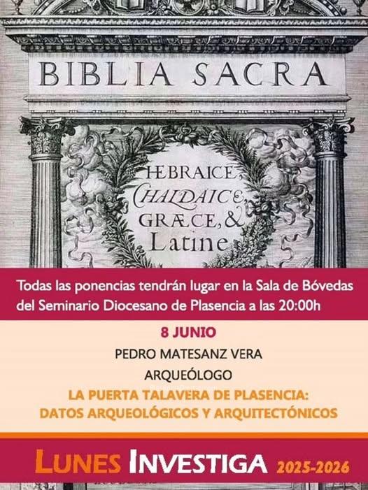 Conferencia La Puerta Talavera de Plasencia