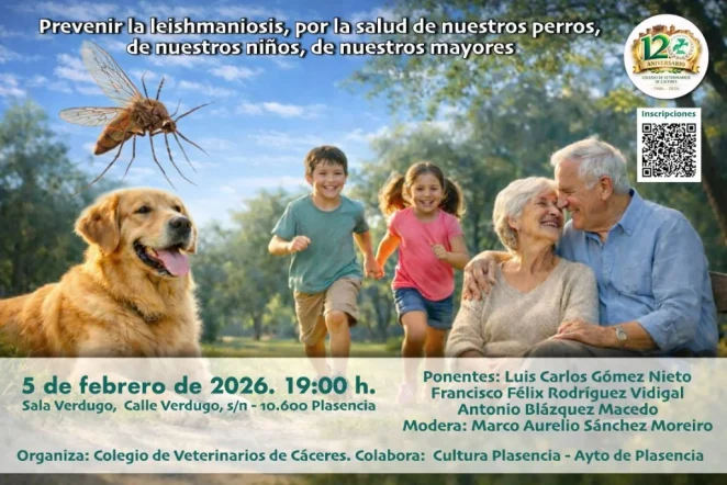 Conferencia «Prevenir la leishmaniosis»