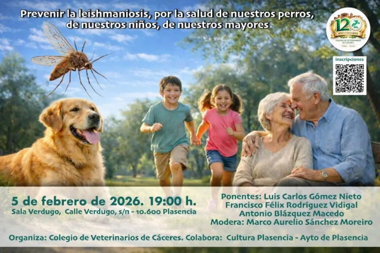 Conferencia «Prevenir la leishmaniosis»