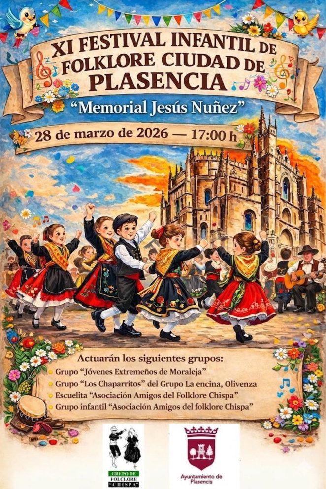 Festival infantil de Folklore Plasencia