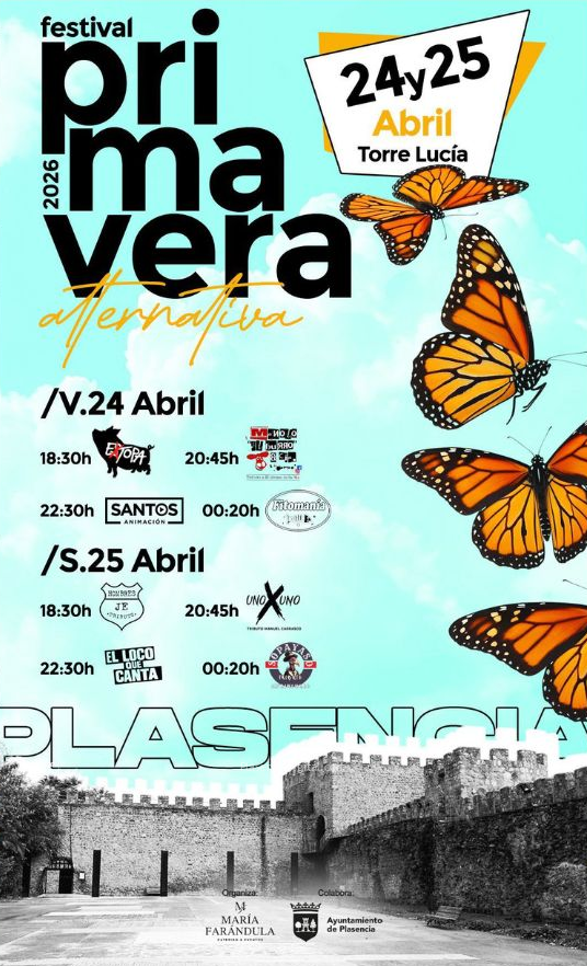 Festival Primavera alternativa Plasencia