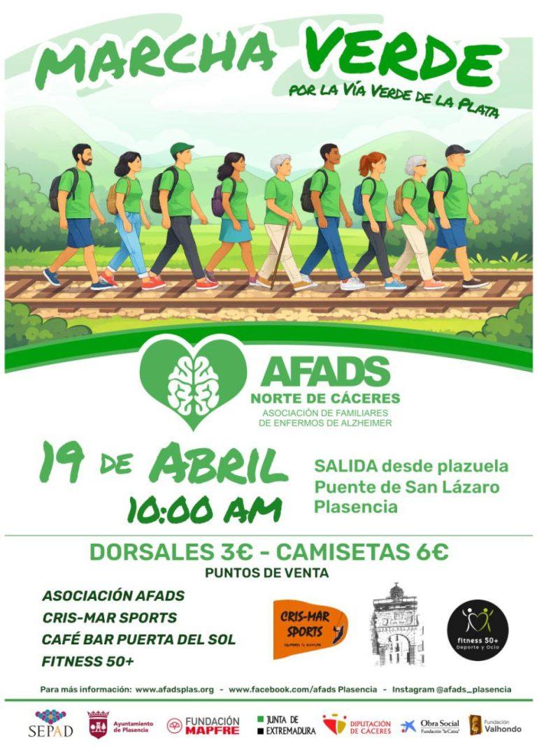Marcha verde AFADS Plasencia