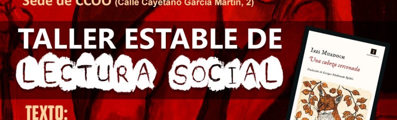 Taller estable de lectura «Una cabeza cercenada»