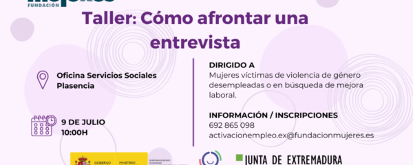 Taller Cómo afrontar una entrevista