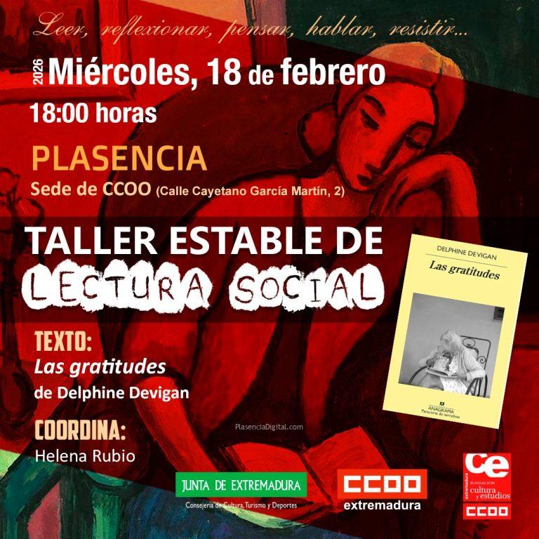 Taller estable de lectura «Las gratitudes»