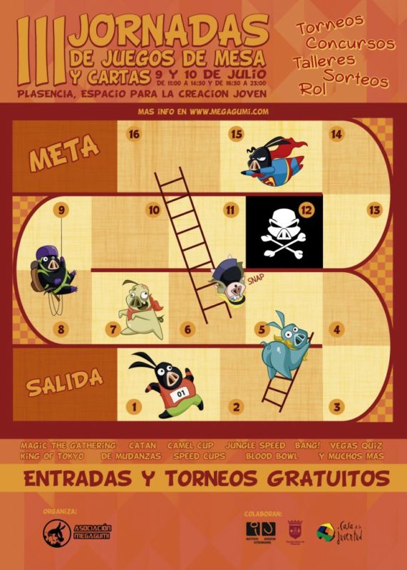 Cartel Juegos de Mesa 2016