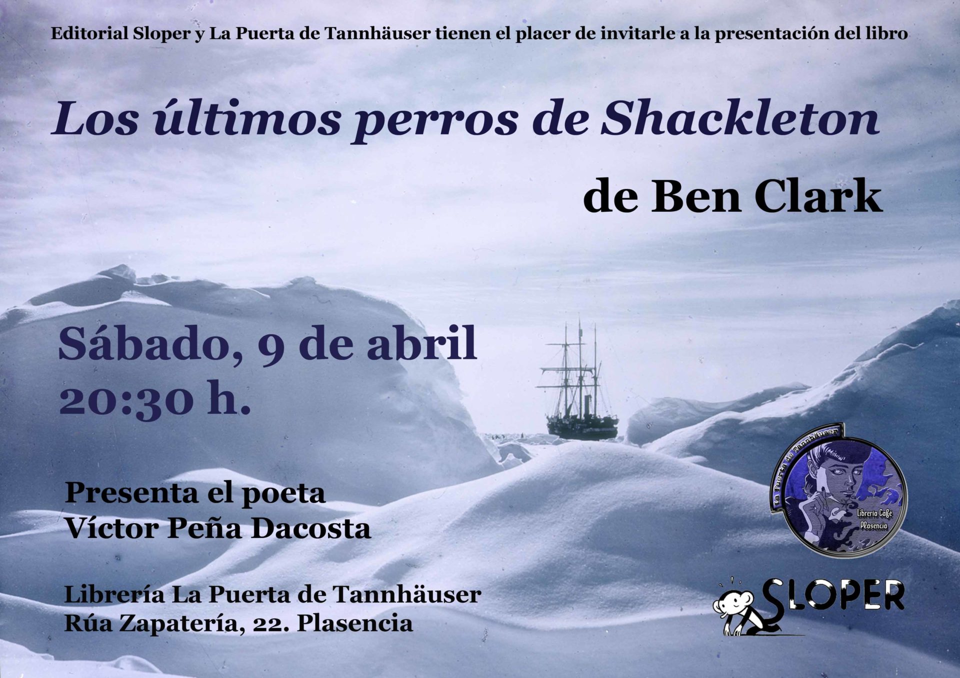 Presentación del libro ‘Los últimos perros de Shackelton’