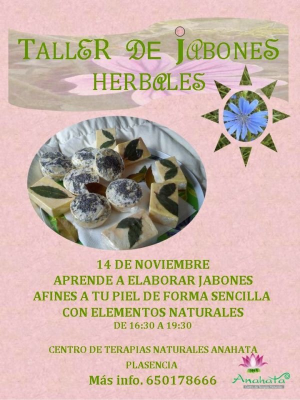 Taller de jabones herbales