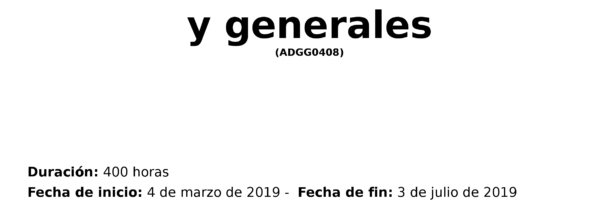  Curso Certificado de Profesionalidad Operaciones auxiliares de servicios...