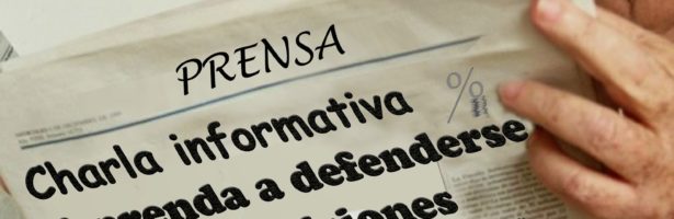 Charla informativa: Aprenda a defenderse de las comisiones bancarias abusivas