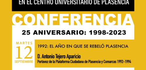 Conferencia «1992: El año en que se rebeló Plasencia»
