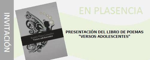 Presentación del libro ‘Versos adolescentes’