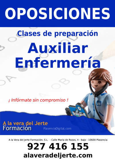 Oposiciones Auxiliar Enfermería Junta Extremadura