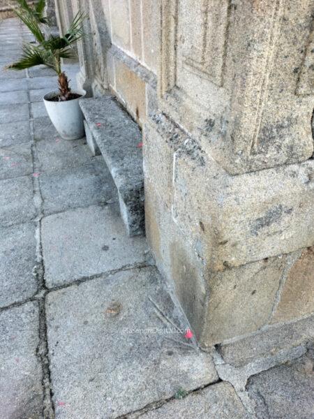 Reloj de Sol en la Ermita del Puerto Plasencia