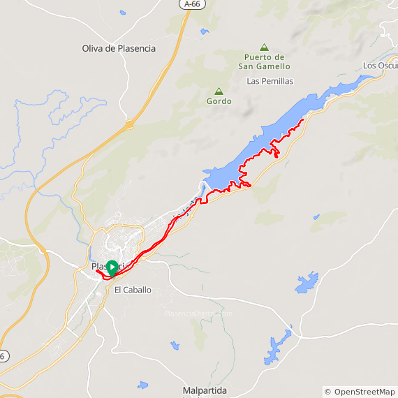 Paseo fluvial Plasencia